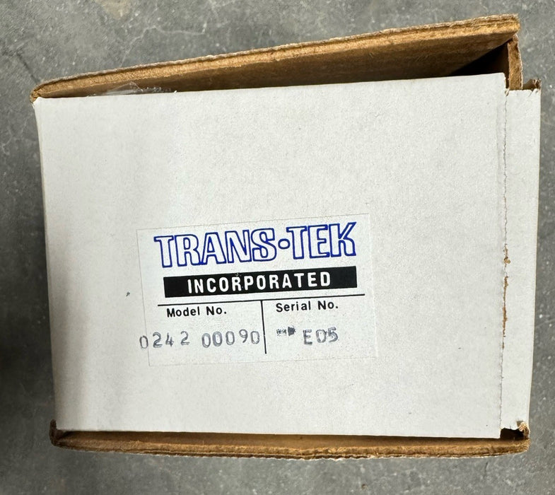 NUEVO TRANS-TEK 0242-0090 SERIE 240 LVDT CC DE USO GENERAL RANGO +/- 0,25"