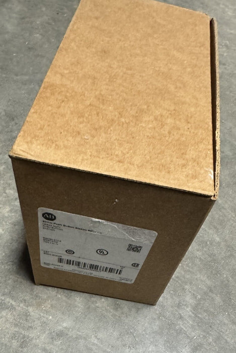 Estación de pulsador de servicio pesado de arranque y parada con funda ALLEN BRADLEY 800H-2HA4R SER D