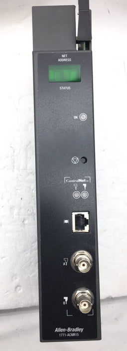 Adaptador de E/S Controlnet 1771-ACNR15 de ALLEN BRADLEY para sistemas PLC-5 1771-ACNR15 B