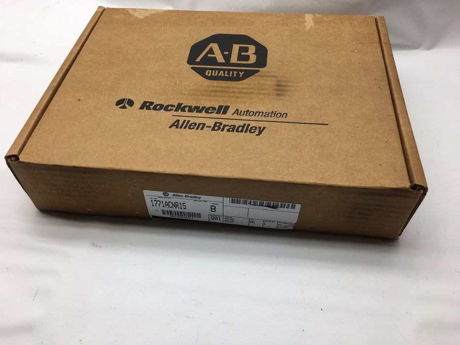 TERSELESAI BARU 1771ACNR15 ALLEN BRADLEY 1771-ACNR15 Penyesuai Rangkaian Kawalan PLC-5