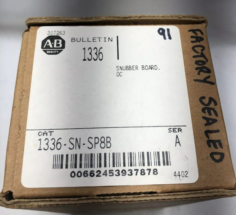 NUEVA PLACA DE AMORTIGUACIÓN DE CC ALLEN BRADLEY 1336-SN-SP8B SELLADA 2002, PIEZAS DE ACCIONAMIENTO VFD 1336