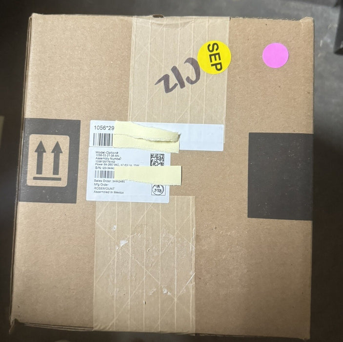 1056 KILANG BAHARU TERSELESAI 1056-03-21-38-AN EMERSON ROSEMOUNT ANALYZER 84-265 VAC