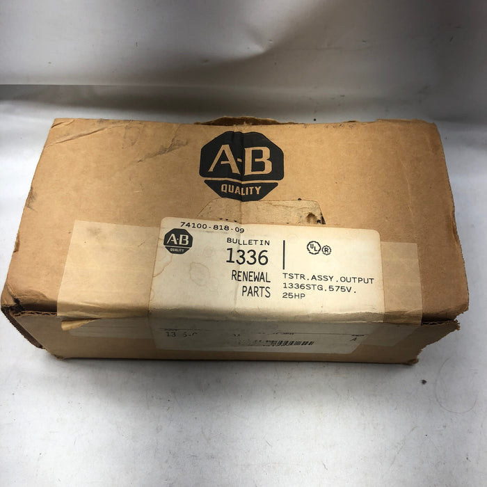 NUEVA BOLSA SELLADA ALLEN-BRADLEY 1336-QOUT-SP9A CONJUNTO DE TRANSISTOR 1336STG 575 V 25 HP