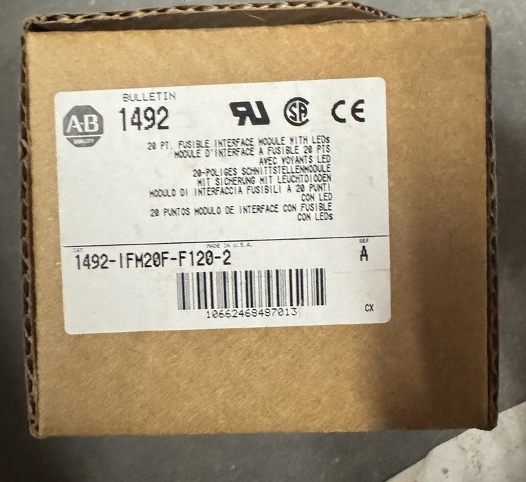 1492-IFM20F-F120-2 ALLEN BRADLEY 20 MATA MODUL ANTARA MUKA BOLEH DIBENTUK
