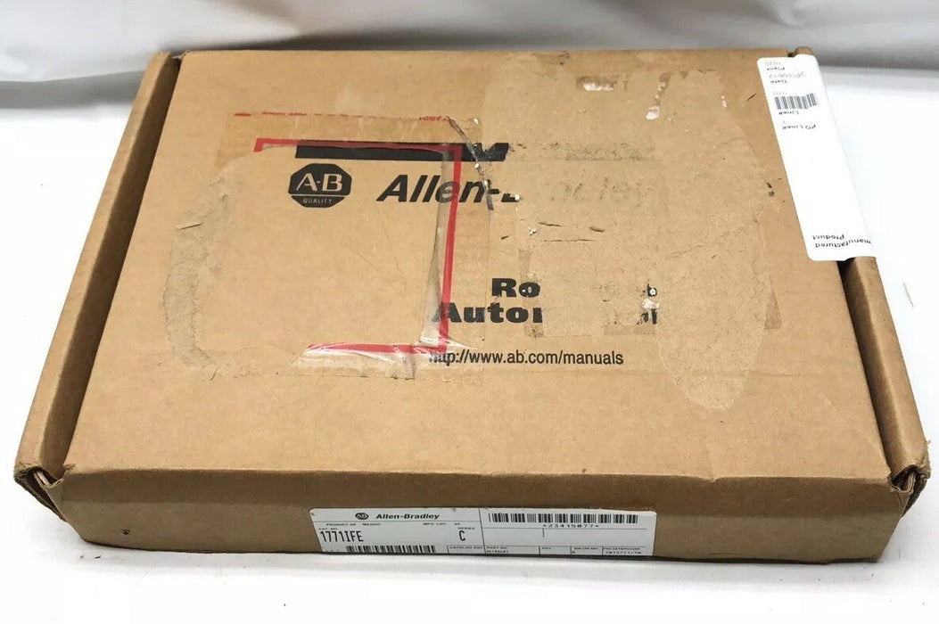 Nuevo PLC-5 1771-IFE/C sellado con entrada analógica Allen Bradley 17711FE