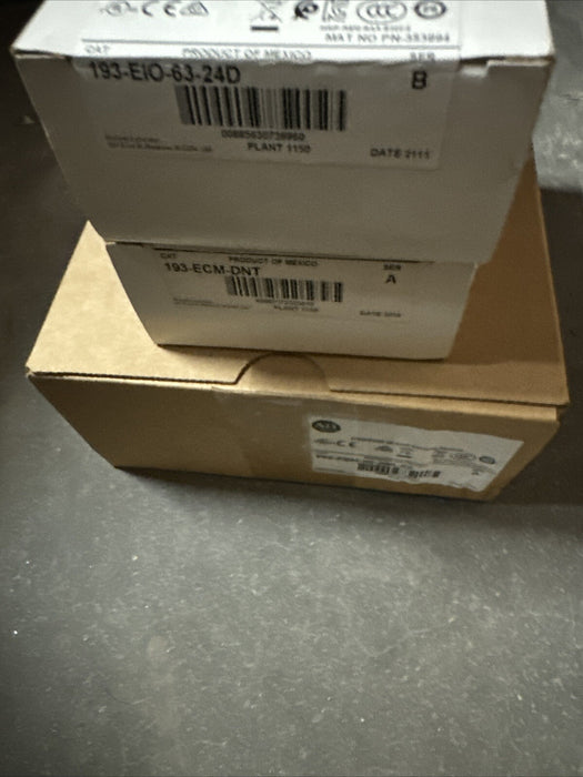 ALLEN BRADLEY E300 193-ECM-DNT 193-EIO-63-24D 592-ESM-IG-30A-S2 SOBRECARGA E3 PLUS