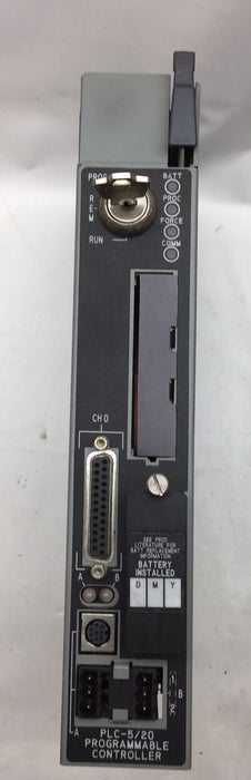 ALLEN BRADLEY 1785-L20B/E REV E01 PLC 5/20 MÓDULO DE PROCESADOR PLC-5