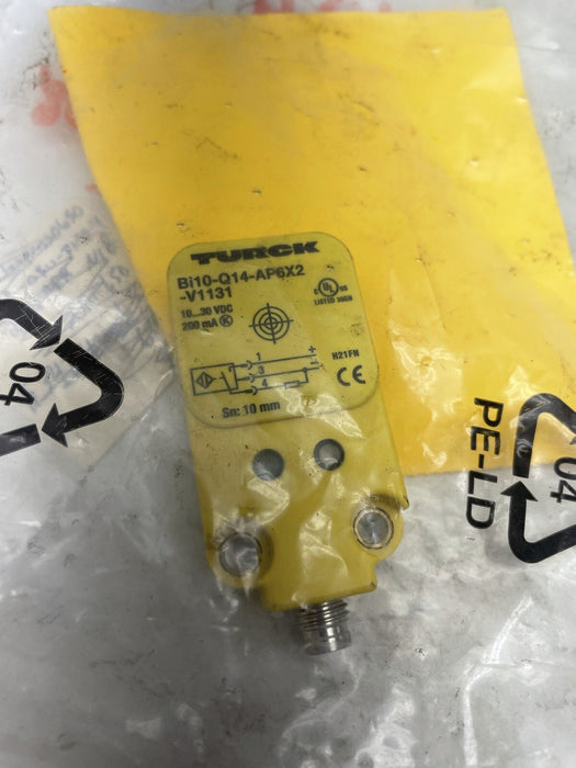 NUEVO SENSOR INDUCTIVO DE PROXIMIDAD TURCK BI10-Q14-AP6X2-V1131 1608530