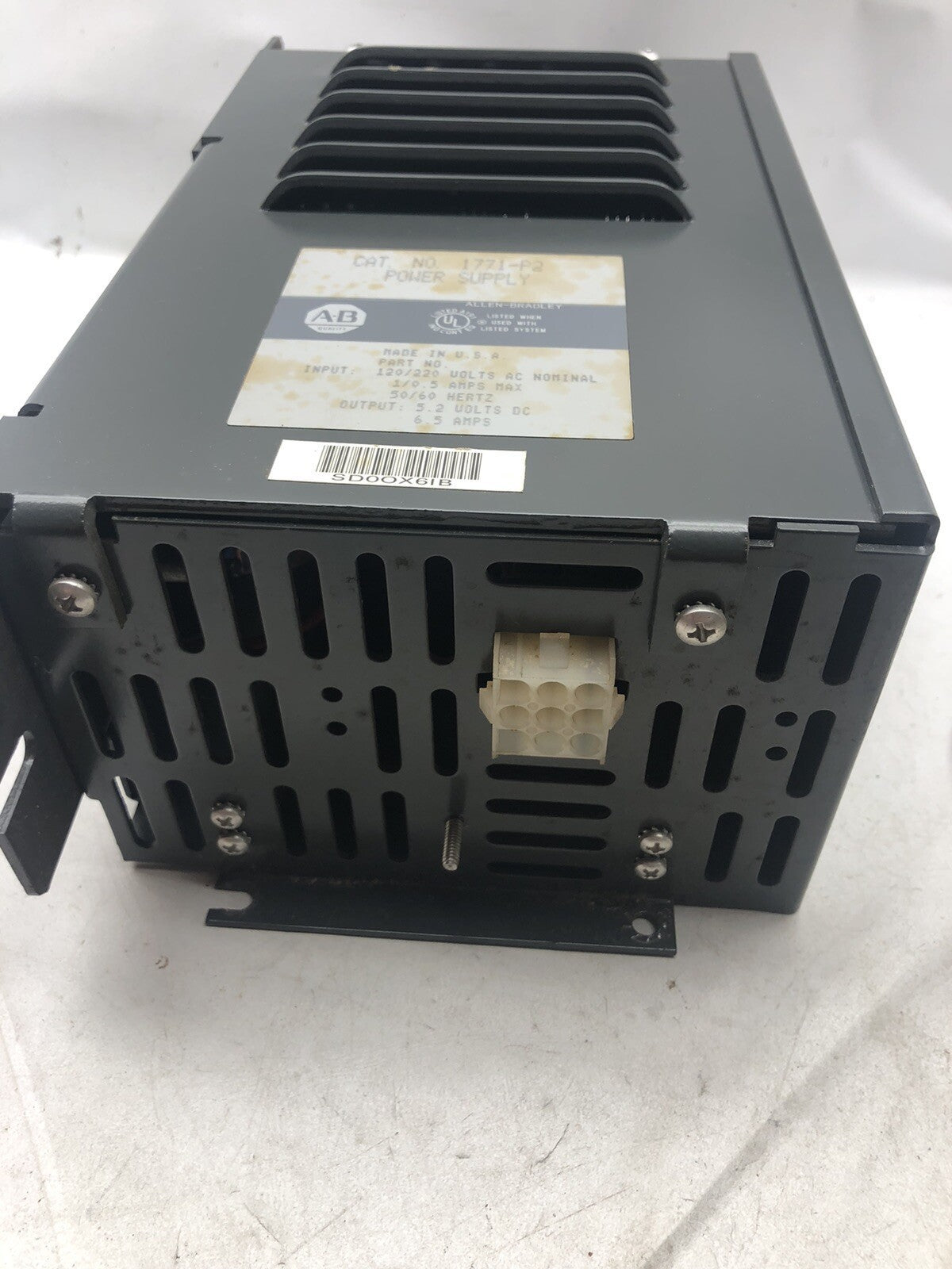 1771-P2 120 / 240 VAC 1771 POWER SUPPLY 1771P2