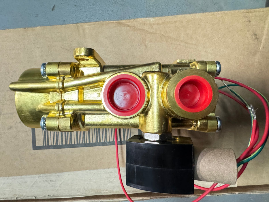 EF8344G076 NUEVA VÁLVULA SOLENOIDE ASCO REDHAT DE 120 V, 3/4", 4 vías, 8344G076