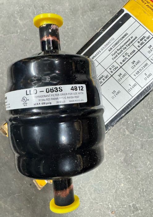Parker 3/8" Inch ODF Solder LLD-053S Liquid Line Filter-Drier  HVAC 033199-0539