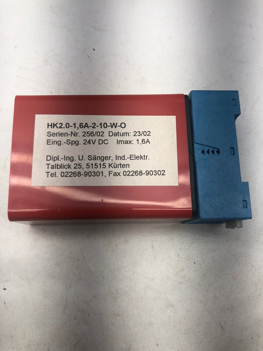HYDRAULIKKARTE BAHARU HK2.0 HK 2.0-1,6A-2-10-WO SERVO HIDRAULIK RAMP