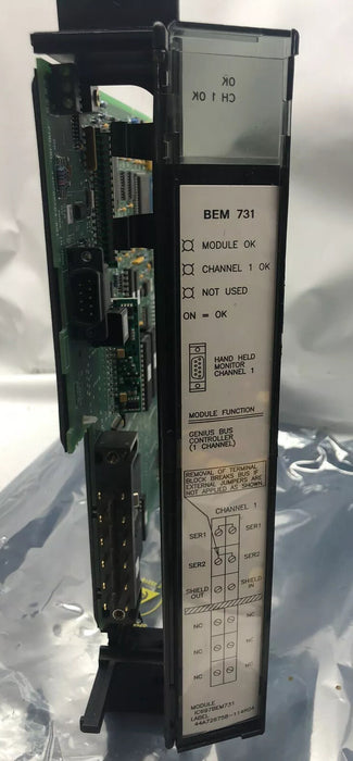 Controlador de bus GE Fanuc/Honeywell IC697BEM731 BEM 731, 1 canal