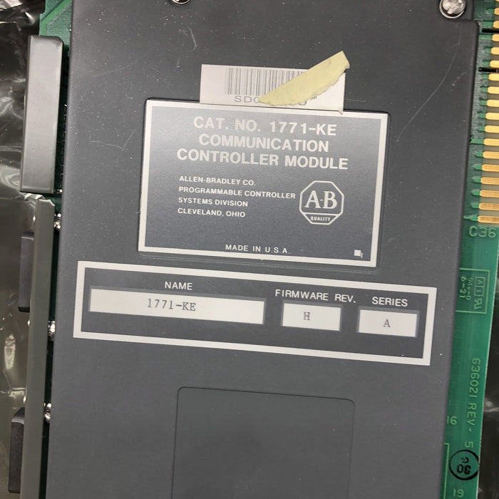 NUEVA CAJA 1771-KE ORIGINAL ALLEN-BRADLEY CON NÚMEROS DE SERIE QUE COINCIDE CON 1771KE DH Y RS-232