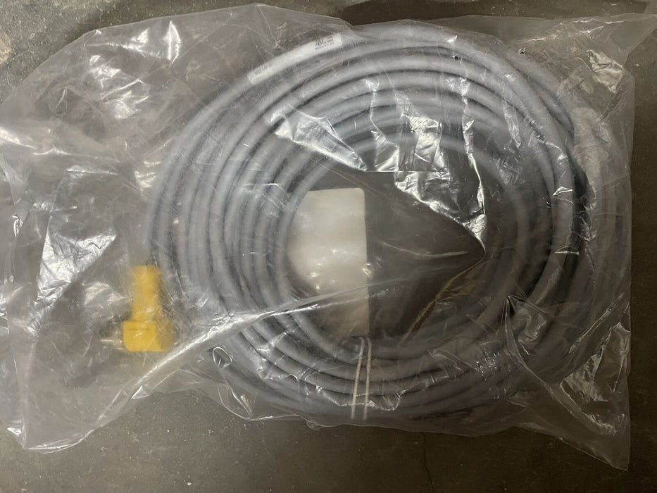 Cable de conexión rápida Turck WSS 4.4T-15 Euro, nuevo y sellado, de 15 m o 49 pies, 4 pines M12