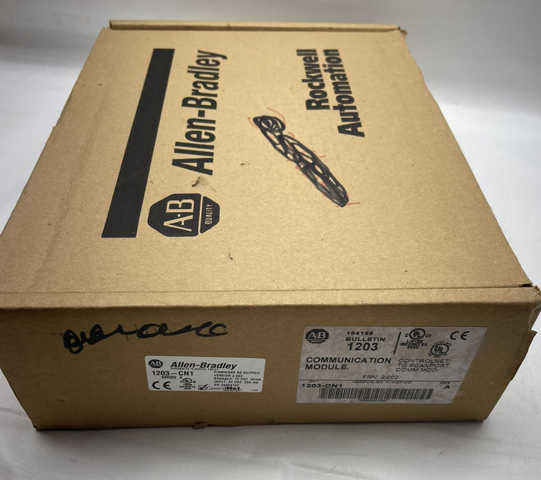 1203-CN1 BAHARU SIRI ALLEN BRADLEY SIRI A KAWALAN UNTUK MENGIMBAS MODUL KOMM NIB VFD