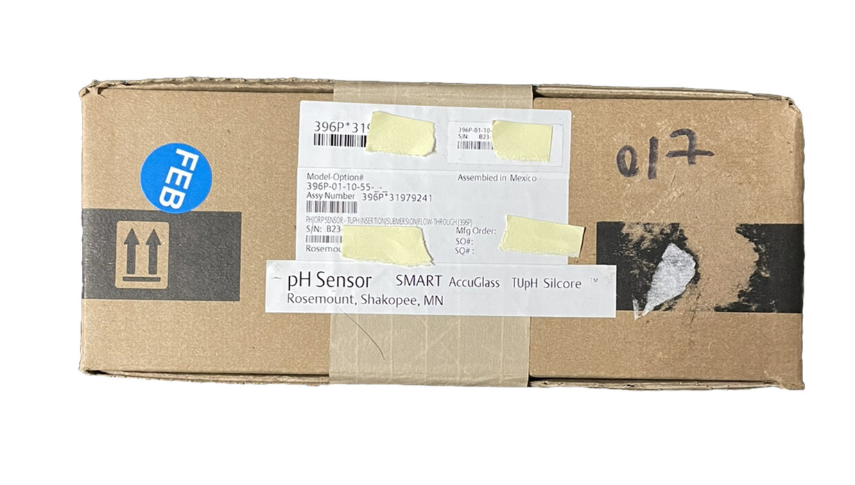 396P-01-10-55 BAHARU 2023 KILANG TERSELESAI EMERSON ROSEMOUNT SMART 396P PH SENSOR
