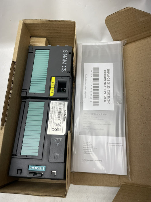 NUEVA UNIDAD DE CONTROL SINAMICS CU240E-2 PN 6SL3244-0BB12-1FA0 6SL32440BB121FA0 (2014)