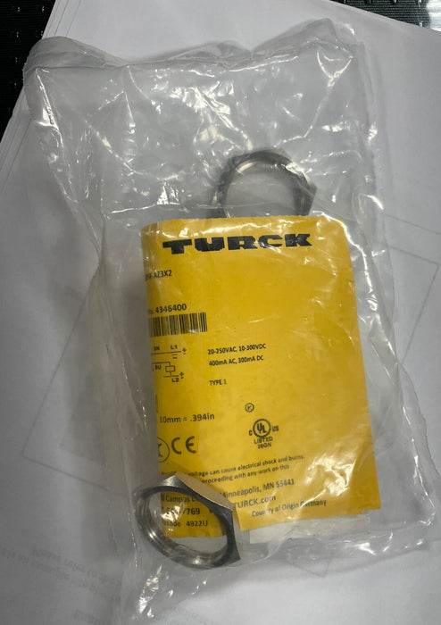 BI10-G30SK-AZ3X2 NUEVO SENSOR INDUCTIVO DE PROXIMIDAD TURCK SELLADO BI10-G30SK-AZ3X2 4346400