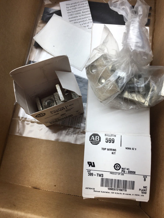 NUEVO ARRANCADOR/CONTACTOR DE MOTOR DOL MODULAR LÍNEA 500 500-DOD930 NEMA TAMAÑO 3 NIB