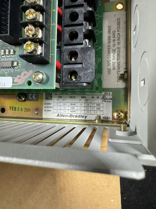 1336 PLUS II VFD 1336F-BRF10-AA-EN-HCS2 BAHARU ALLEN BRADLEY