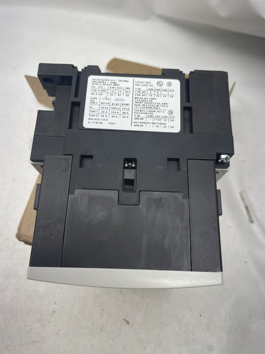 NUEVO CONTACTOR SIEMENS 3RT1034-1AK60 TRIFÁSICO 15KW NIB