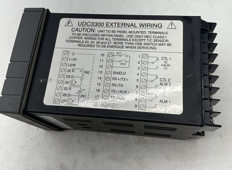 HONEYWELL UDC3300 PENGAWAL SUHU UDC330E-KE-203-21-000000-00-0 90-250VAC BARU