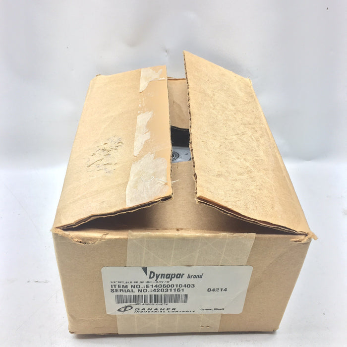 JENAMA DYNAPAR BARU E14060010403 PENGEKODER TAMBAH 1/4" SHFT 600 PPR E20 SERVO