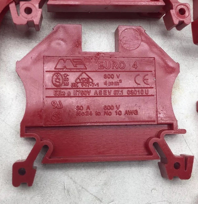QTY 25PCS MORSETTITALIA BARU 43400-RD EURO 4 TERMINAL BLOK MERAH 43400RD NNB