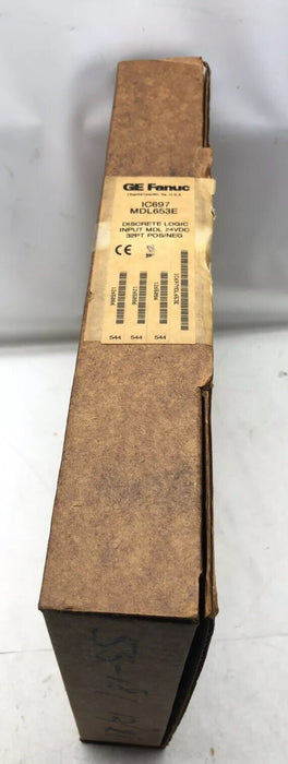 GE FANUC IC697MDL653E SERIE 90-70 ENTRADA LÓGICA DISCRETA MDL 24 VCC 32 PUNTOS POS/NEG