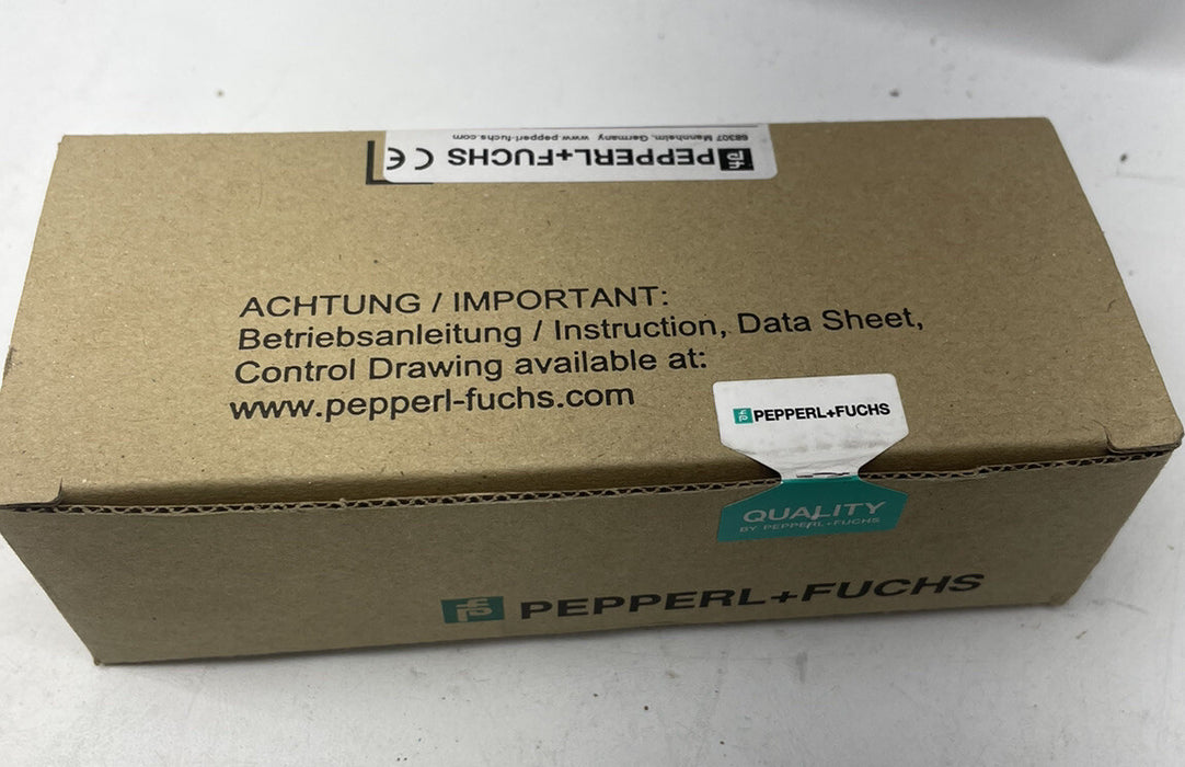 NUEVO MÓDULO DE INTERFAZ DE SEGURIDAD PEPPERLFUCHS VAA-2E2A-KE1-S/E2 128408 SELLADO PEFUNC