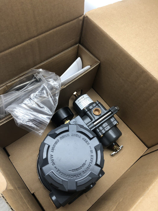 NUEVO 2014 EMERSON 846-738-110611 Transductor 4-20 mA 0,5-18 psi SALIDA I/P I2P