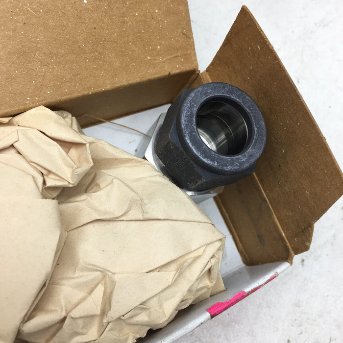 NUEVA CAJA DE 1 ADAPTADOR DE TUBO HEMBRA PARKER 10-8 GBZ-SS CPI DE 5/8" X 1/2" NPT