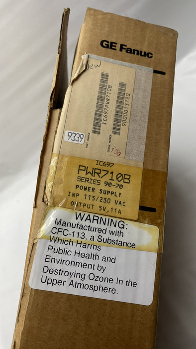 PWR710B GE FANUC IC697PWR710B FUENTE DE ALIMENTACIÓN SERIE IC697 90-70 115/230 VCA