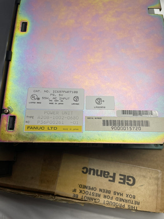 PWR710B GE FANUC IC697PWR710B FUENTE DE ALIMENTACIÓN SERIE IC697 90-70 115/230 VCA
