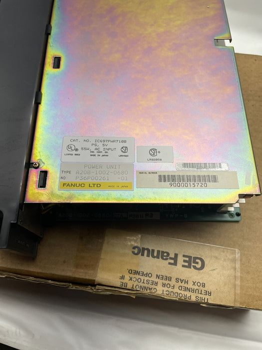 PWR710B GE FANUC IC697PWR710B FUENTE DE ALIMENTACIÓN SERIE IC697 90-70 115/230 VCA