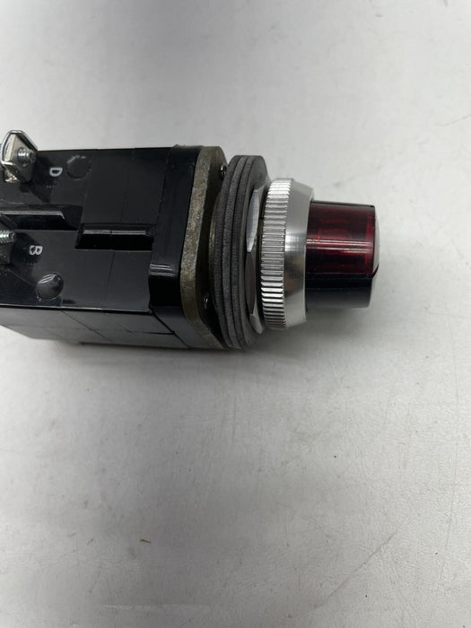 NUEVA LUZ PILOTO DE GRUPO ALLEN BRADLEY 800T-PC216 LÁMPARA DE 120 V CA N.º 381 VERDE/ROJA
