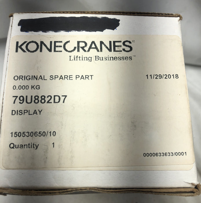KONECRANES BAHARU 79U882D7 P&amp;H MENGAWAL MODUL METER PAPARAN PENGENDALIAN MORRIS