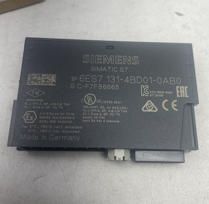 1 MODUL BARU 2015 6ES7 131-4BD01-0AB0 SIEMENS SIMATIC ET 200S DIGITAL INPUT