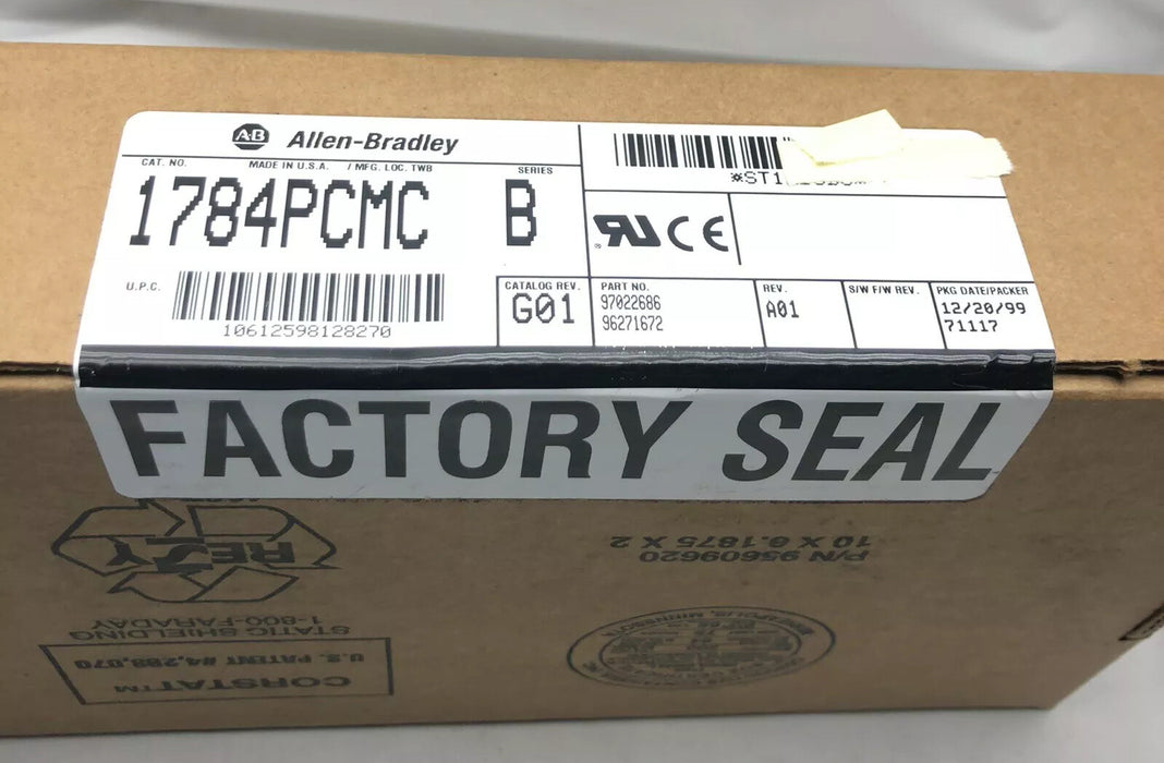 NUEVO SELLADO Allen Bradley 1784-PCMC/B 1784-PCMK/B y 1784-PCM5/B 1784-PCMC PLC-5