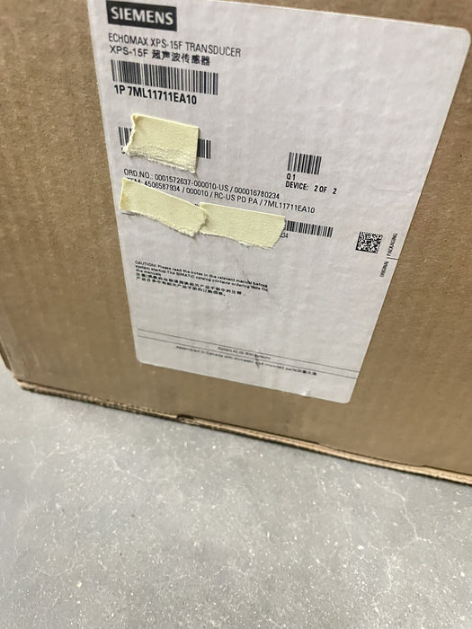 NUEVO 1P7ML11711EA10 XPS-15F SIEMENS MILLTRONICS INSTRUMENTOS DE PROCESO ECHOMAX 50M