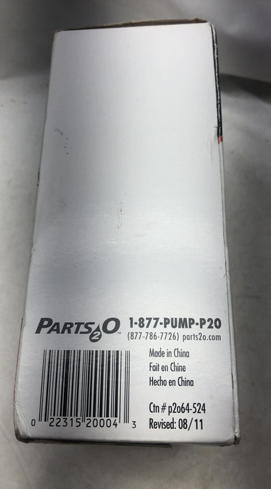 NUEVA BOMBA DE SUMIDERO FP18-15BD PARTS2O CON INTERRUPTOR DE FLOTADOR CON AMARRE, ESTILO PIGGYBACK, CABLE DE 10"