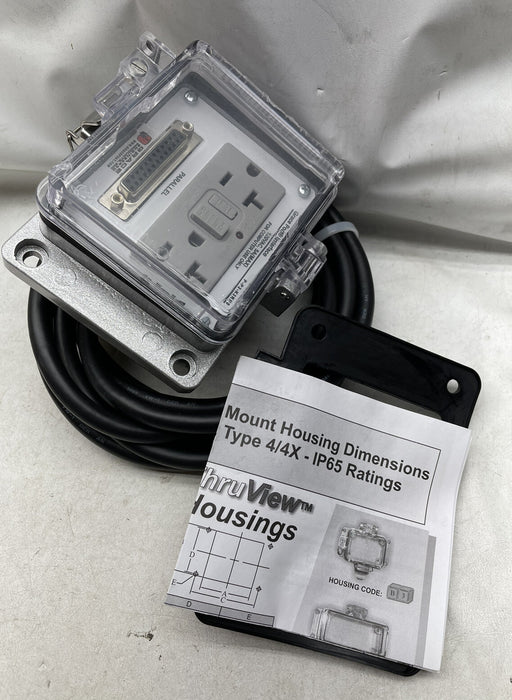 BARU GRACE PORT P-P2-K3RF0 ANTARA MUKA PANEL PORT SELARI DENGAN RECEPTACLE DB25F 10FT