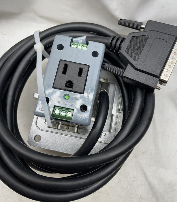 BARU GRACE PORT P-P2-K3RF0 ANTARA MUKA PANEL PORT SELARI DENGAN RECEPTACLE DB25F 10FT