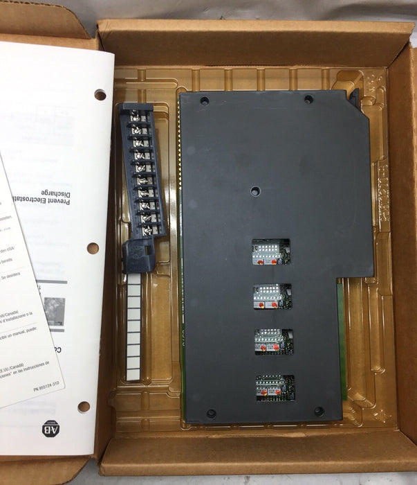 Nuevo módulo de salida analógica Allen Bradley 1771-OFE2 de 4 canales (NIB) de 4-20 mA