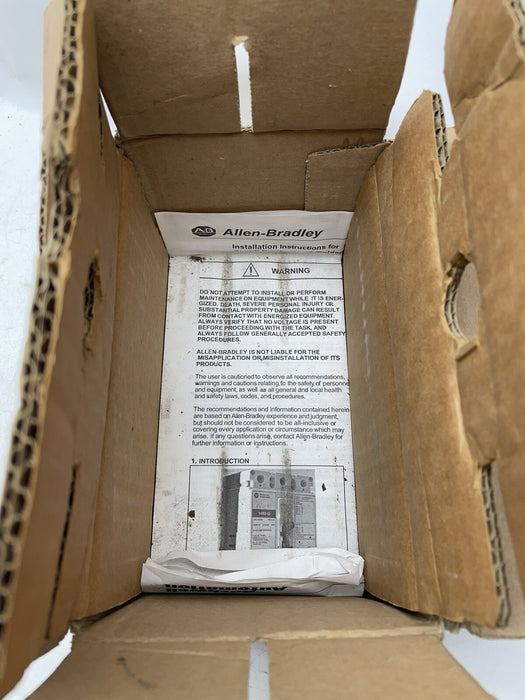 140U NUEVO 140U-I6C3-C25 DISYUNTOR MCCB ALLEN BRADLEY 25 AMP 480 VCA TRIFÁSICO