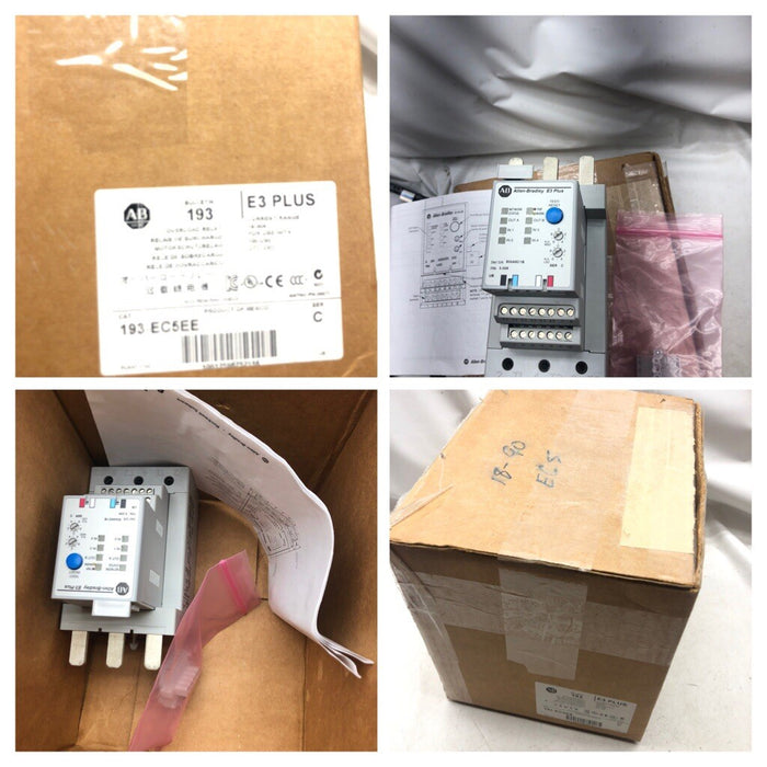 ALLEN BRADLEY NUEVO 193-EC5EE SER C E3 PLUS RELÉ DE SOBRECARGA DISPOSITIVO DE ESTADO SÓLIDO