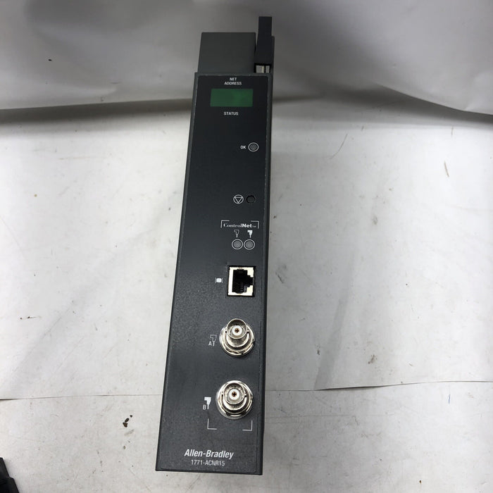 Adaptador de E/S Controlnet 1771-ACNR15 de ALLEN BRADLEY para sistemas PLC-5 1771-ACNR15 B