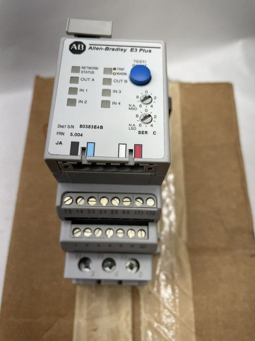 E3 Plus NUEVO 592-EC2PC RELÉ DE SOBRECARGA ALLEN BRADLEY 592EC2PC /C .4-2 Amp NIB