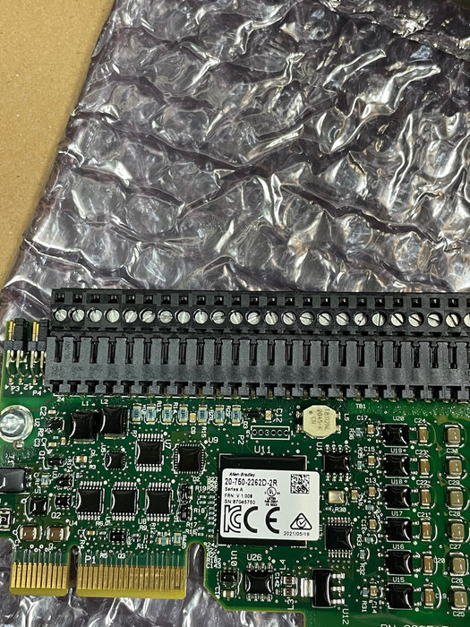 NUEVO 2021 20-750-2262D-2R ALLEN BRADLEY POWERFLEX 750 OPCIÓN DE E/S 115 V PN-188964